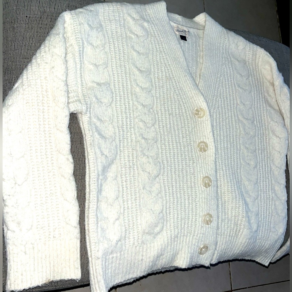 Universal Thread Oversized Cable Knit Cardigan - image 1